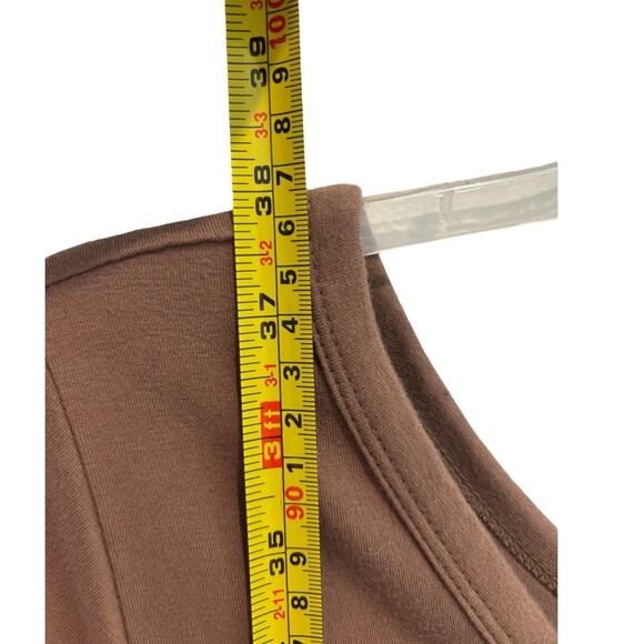 Lolly Wolly Doodle Dress Girls XL Brown Cotton Blend Round‎ Neck 3/4 Sleeve - Picture 7 of 8